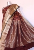 Exquisite Printed Crepe Silk Saree